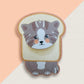 Bread Cat 3" Vinyl Sticker