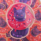 Donut Cat 3" Vinyl Sticker