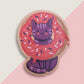 Donut Cat 3" Vinyl Sticker