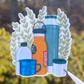 Hydrate Outdoors Travel 3" Vinyl Sticker