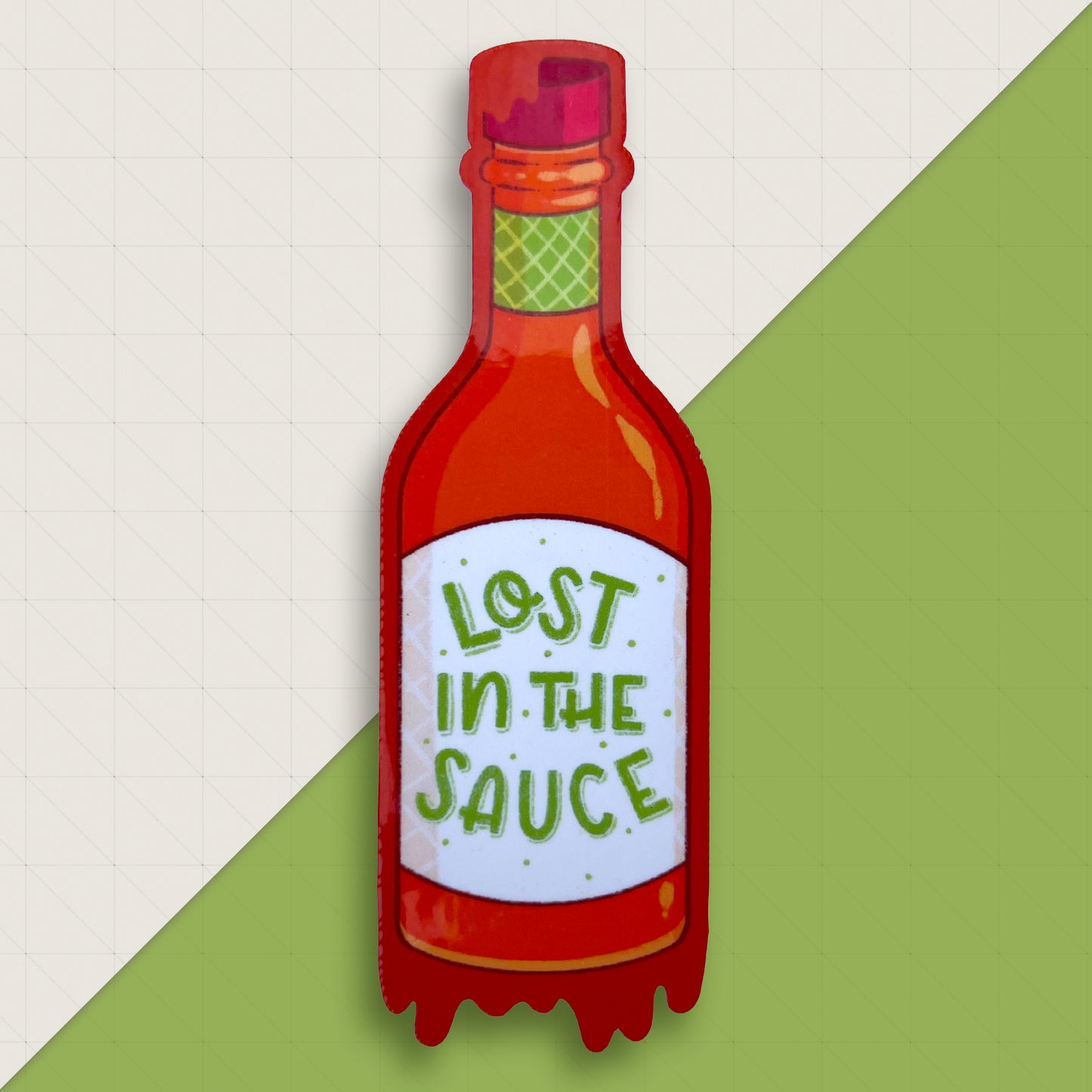 Lost In The Sauce 3" Vinyl Sticker