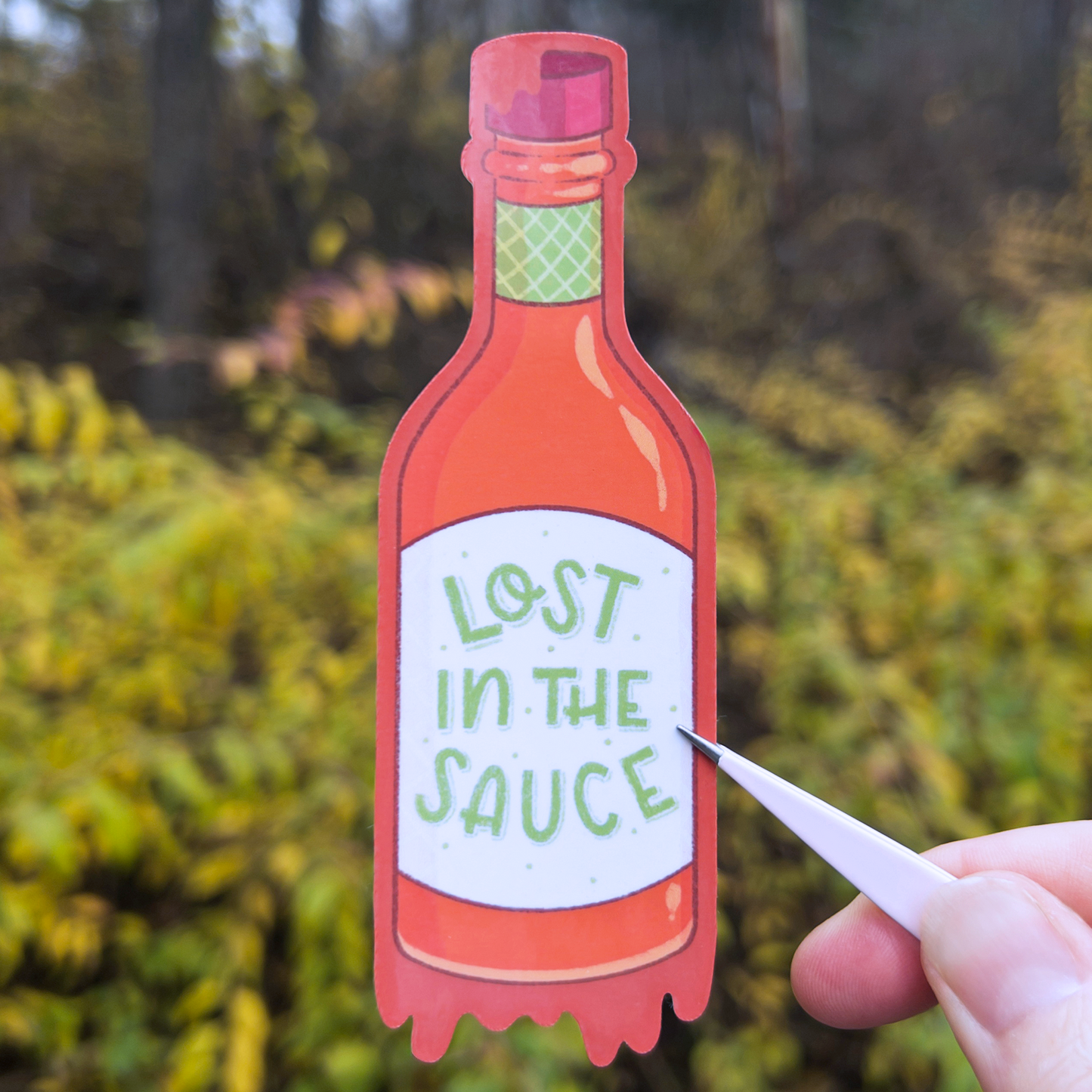 Lost In The Sauce 3" Vinyl Sticker